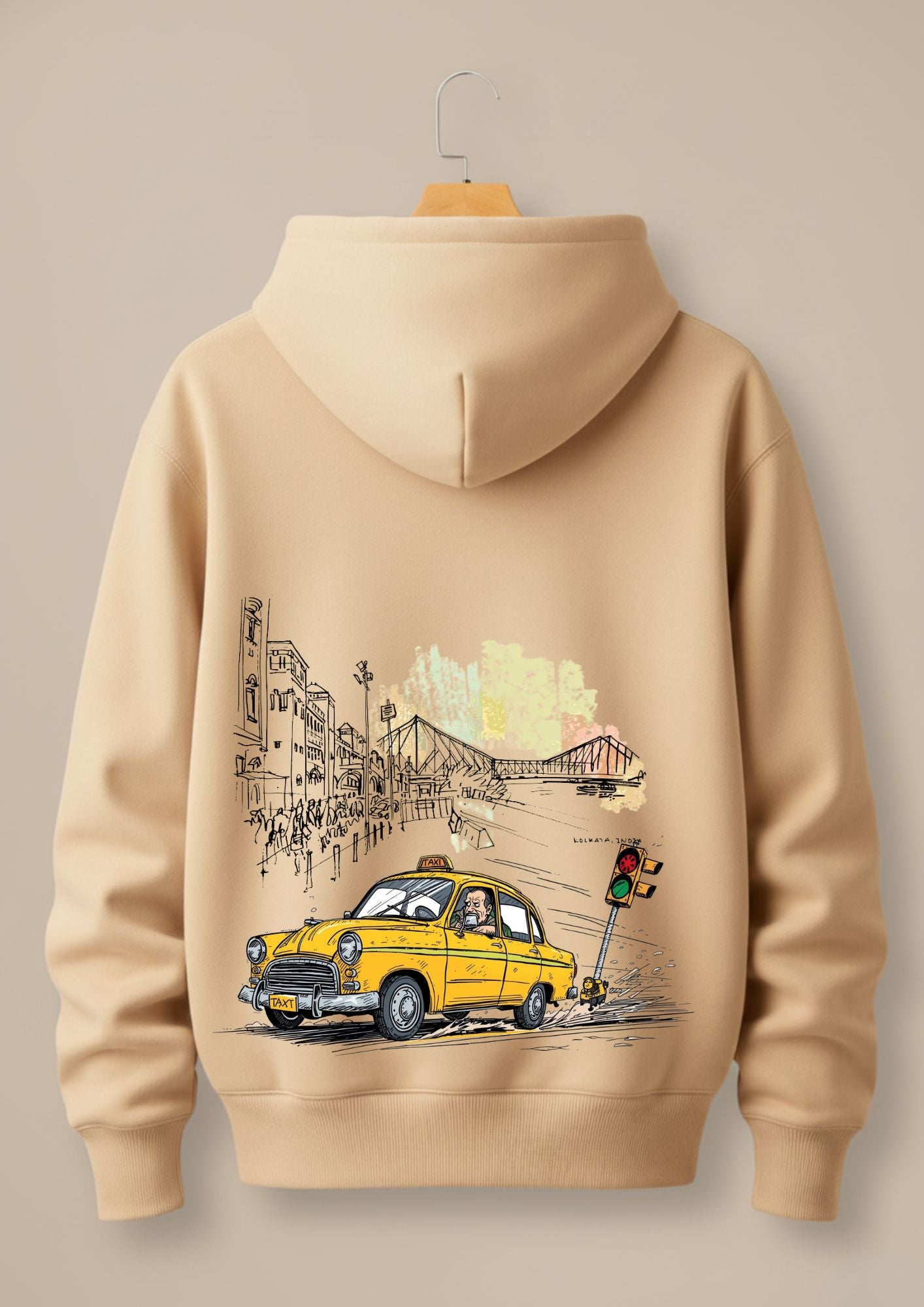 Cotton Fleece Hoodie Heritage Street Vibes Edition