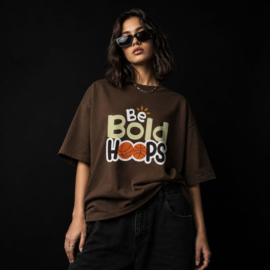 Be Bold Hoops Oversized T-Shirt