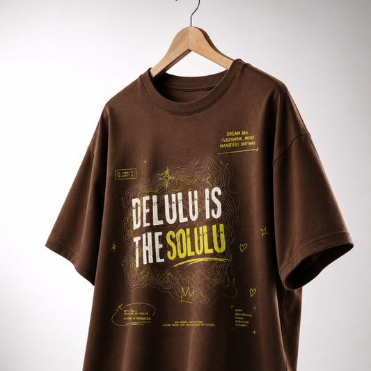 Delulu Is The Solulu Oversized T-Shirt