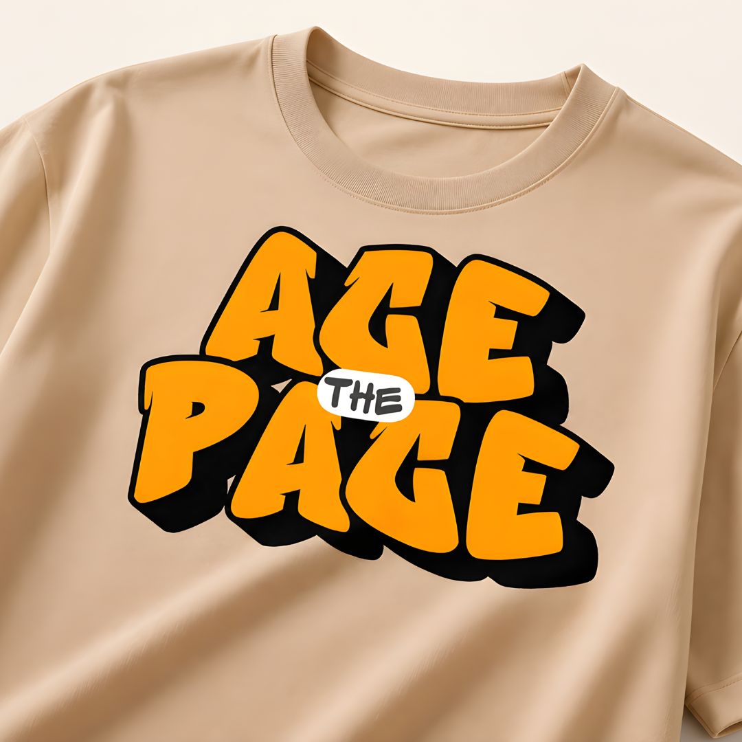 Age The Page Oversized T-Shirt