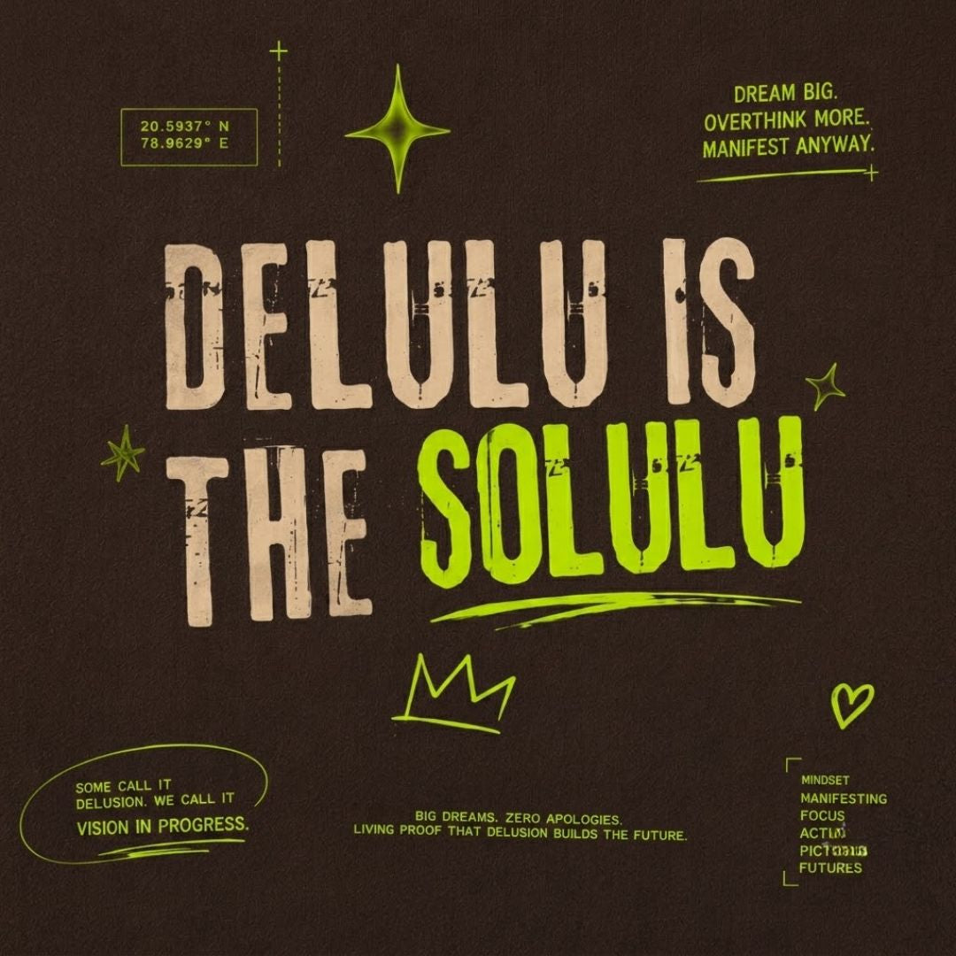 Delulu Is The Solulu Oversized T-Shirt