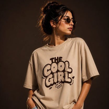 Cool Girl – Women’s  Oversized T-Shirt