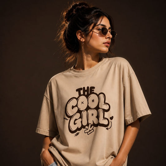 Cool Girl – Women’s  Oversized T-Shirt