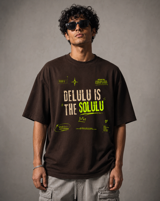Delulu Is The Solulu Oversized T-Shirt
