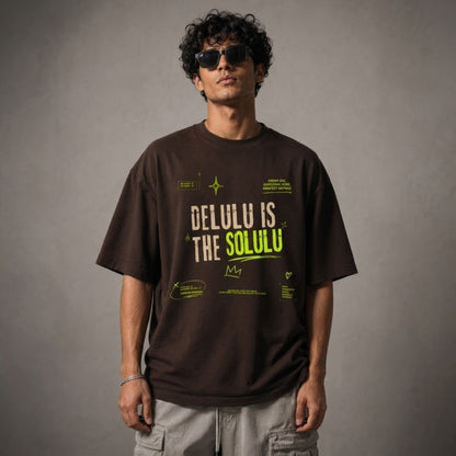 Delulu Is The Solulu Oversized T-Shirt