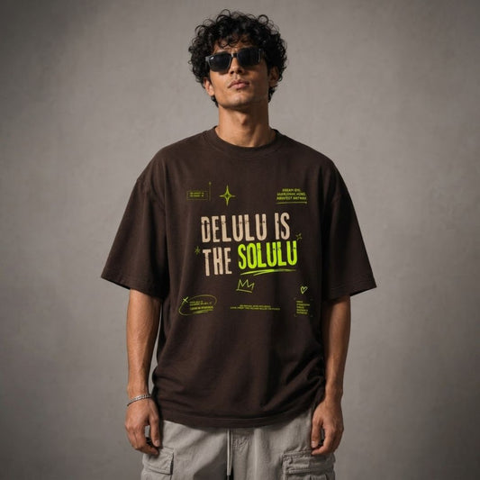Delulu Is The Solulu Oversized T-Shirt