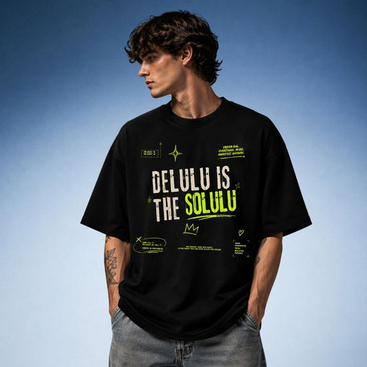 Delulu Is The Solulu Oversized T-Shirt