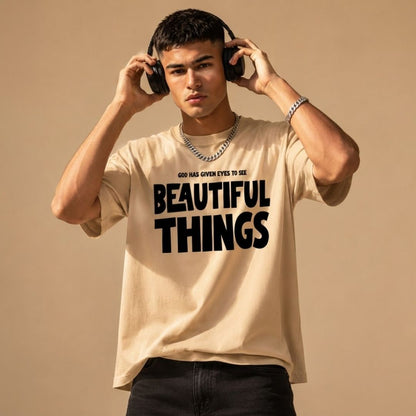 Beautiful Things Unisex Oversized T-Shirt