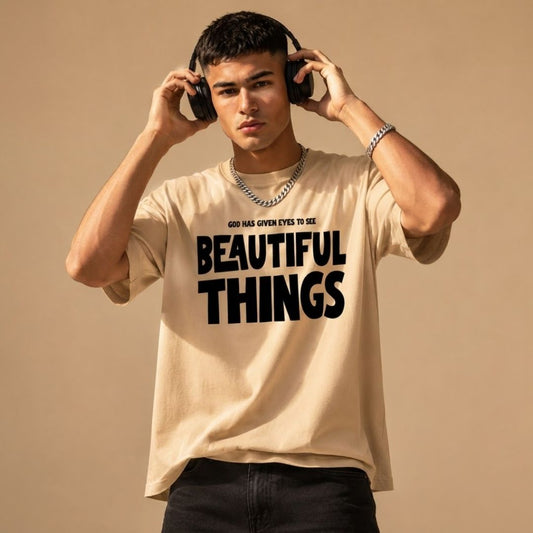 Beautiful Things Unisex Oversized T-Shirt