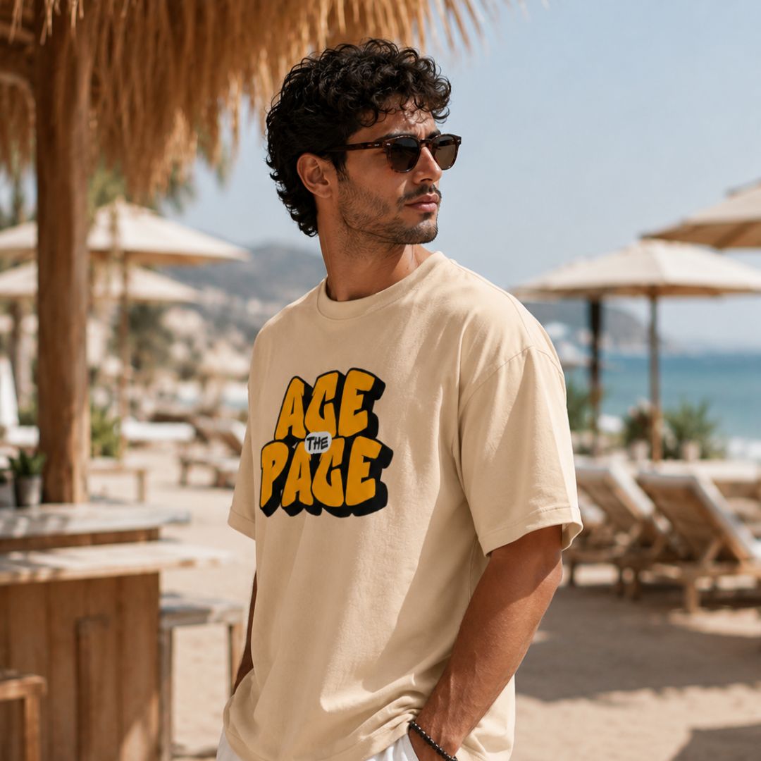 Age The Page Oversized T-Shirt