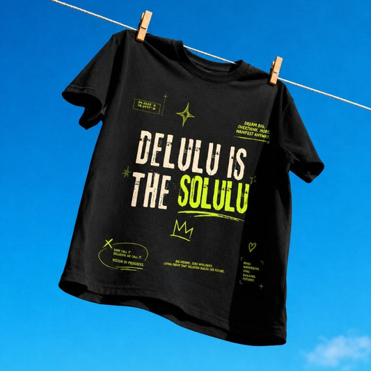 Delulu Is The Solulu Oversized T-Shirt