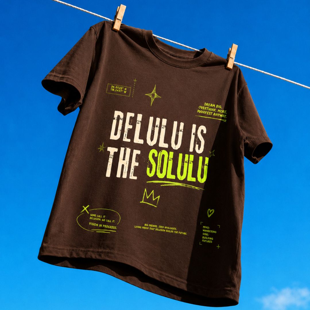 Delulu Is The Solulu Oversized T-Shirt