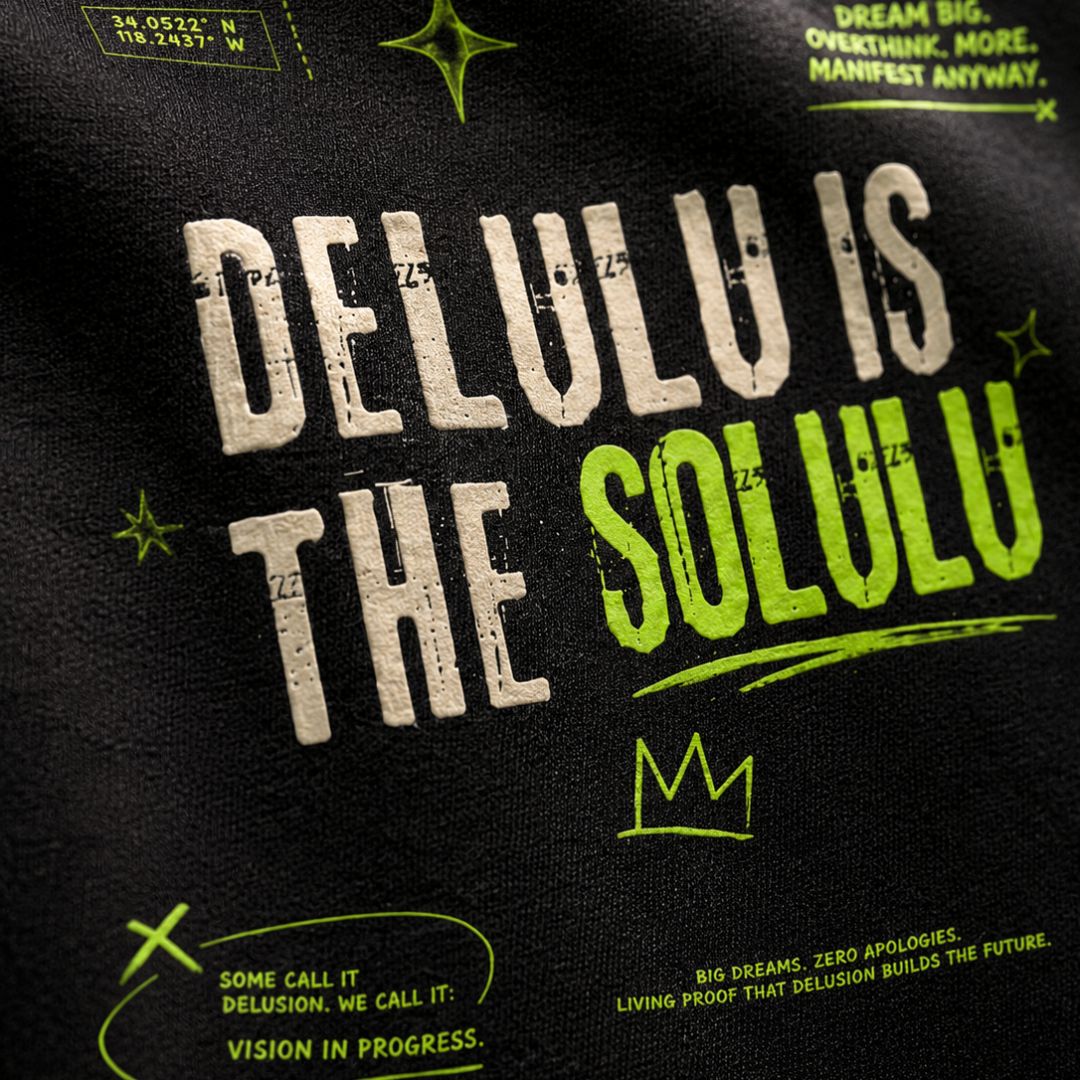 Delulu Is The Solulu Oversized T-Shirt