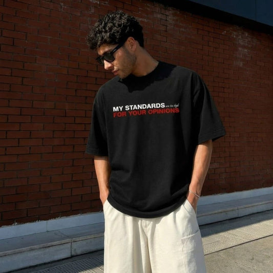 Standards Too High  Unisex Oversized T-Shirt