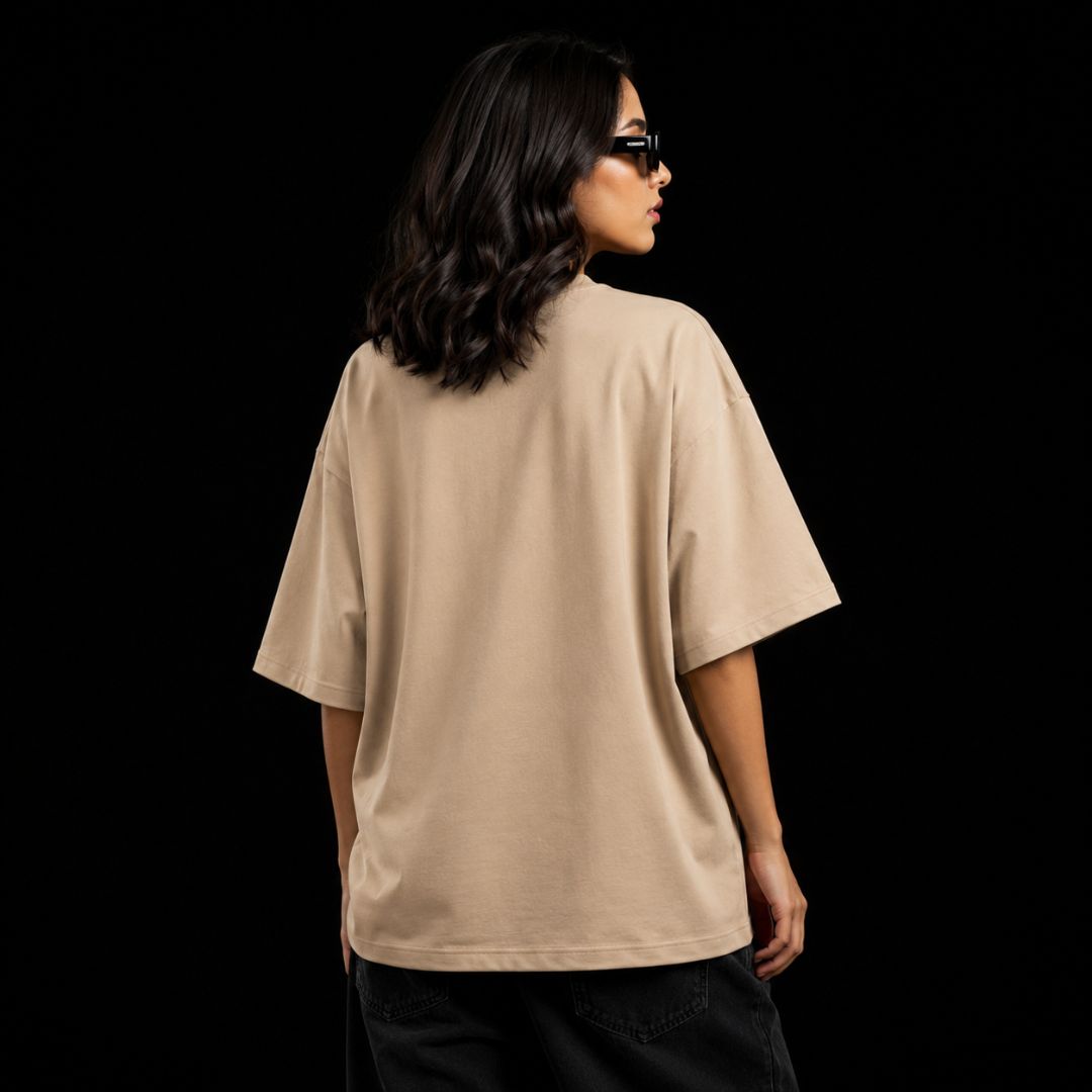 Funny Ideas Oversized Graphic Tee
