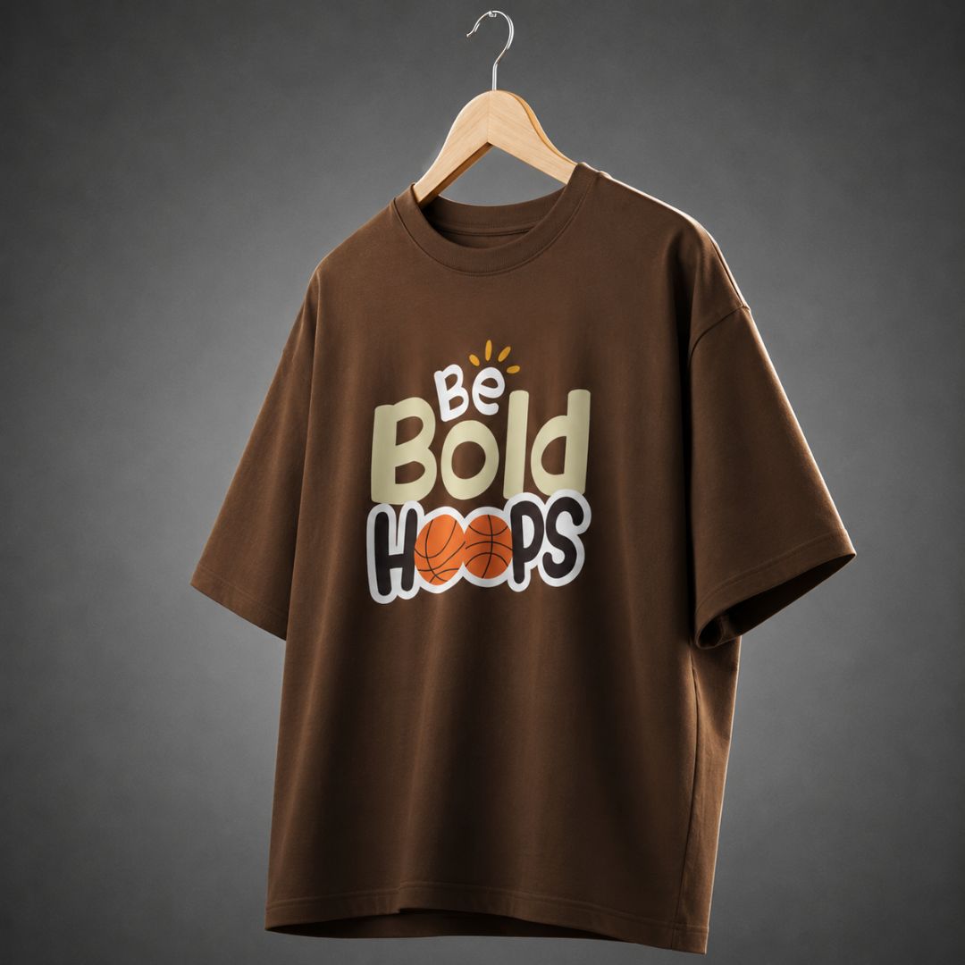 Be Bold Hoops Oversized T-Shirt