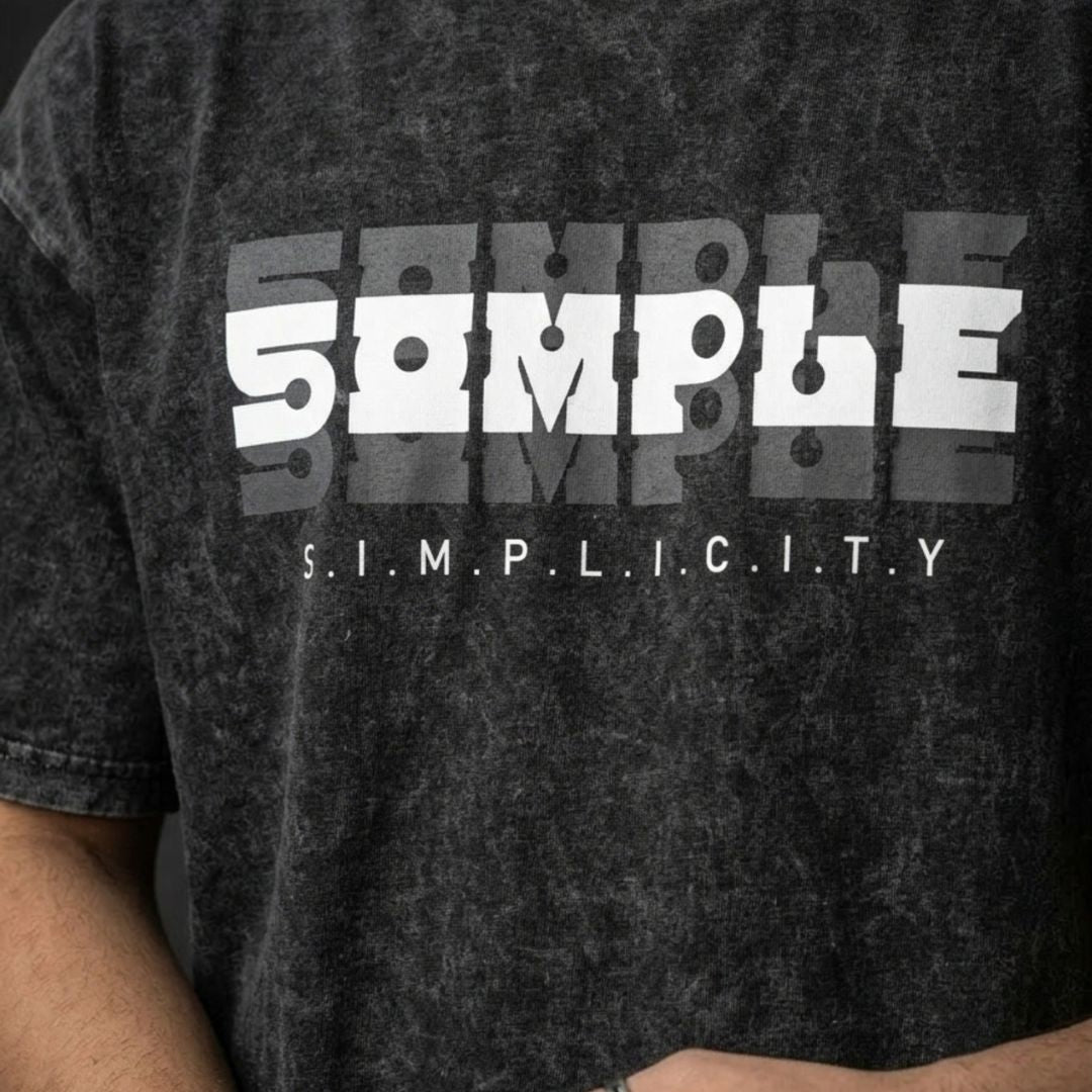 Simplicity Acid Wash T-Shirt
