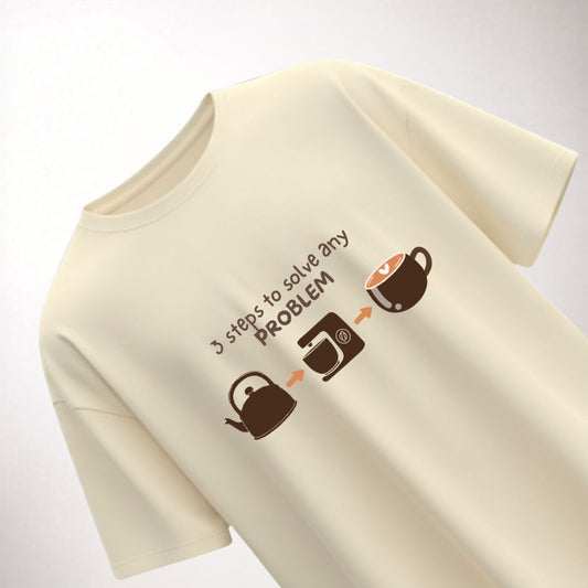 Coffee Addict – Oversized T-Shirt