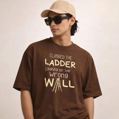 Climbed The Wrong Wall Oversized T-Shirt