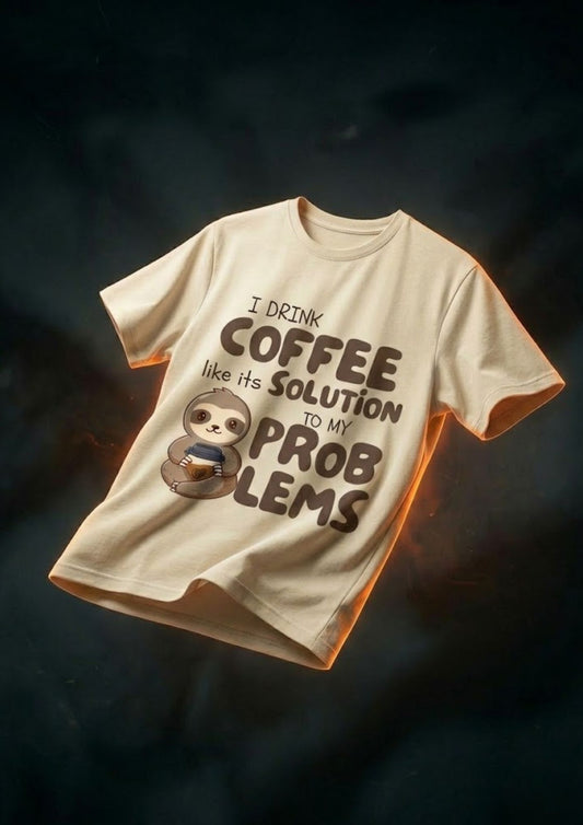 Coffee Mode Oversized T-Shirt