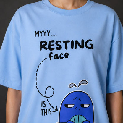 Resting Face – Women’s Oversized