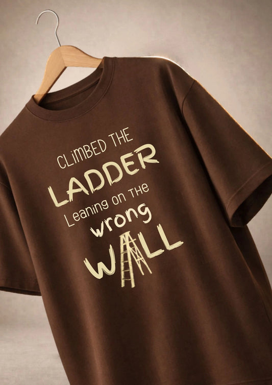 Climbed The Wrong Wall Oversized T-Shirt