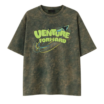 Green Acid Wash Oversized