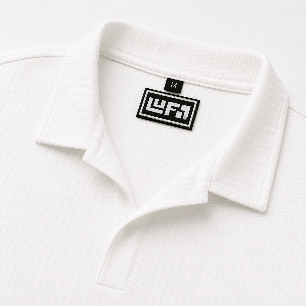 Ivory Textured Polo