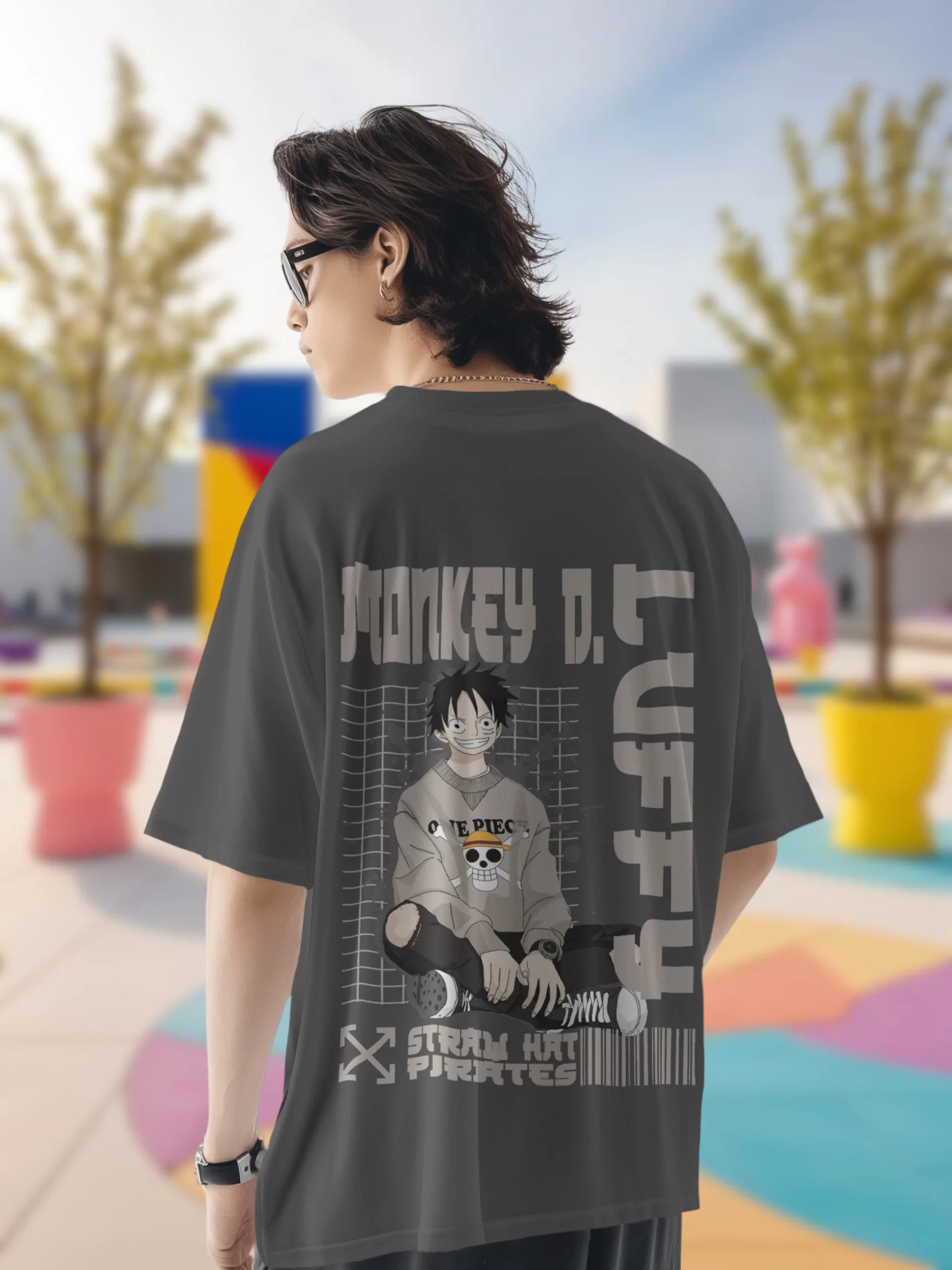Men Oversized Strawfit Casual Wear