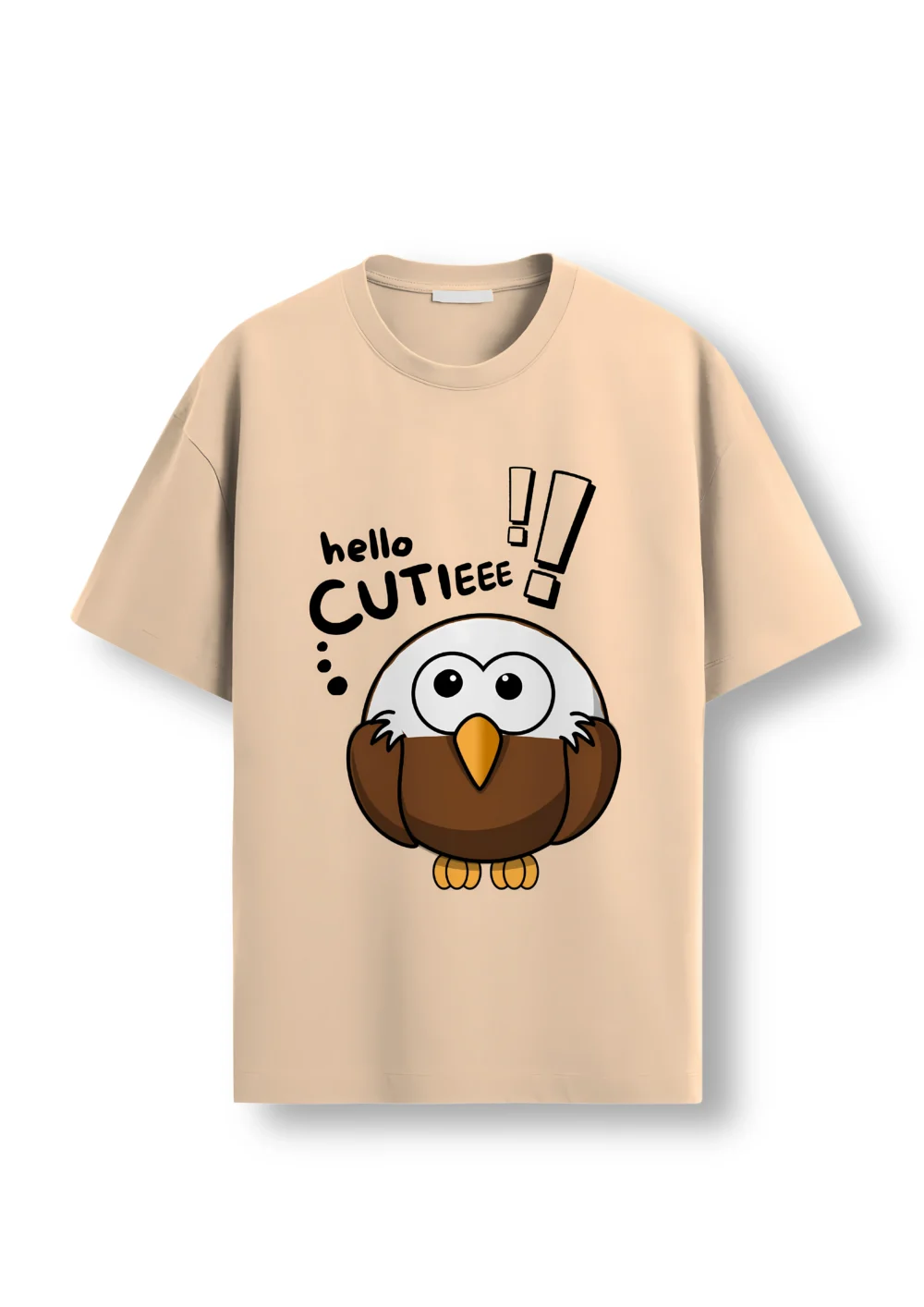 Hello Cutie Unisex Oversized T-shirt - Lufit