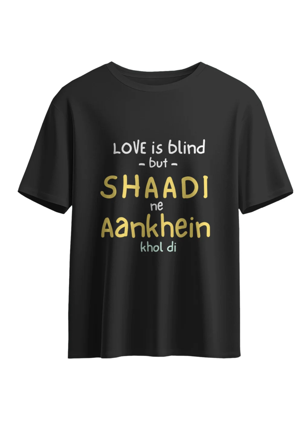 Funny Shaadi Unisex Oversized Desi T-shirt - Image 3