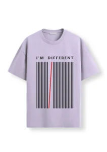 I’m different (Lines) Unisex Oversized T-shirt