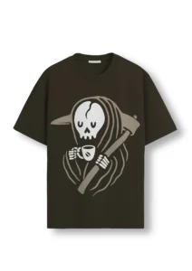 Grim Reaper Unisex Oversized T-shirt - Lufit
