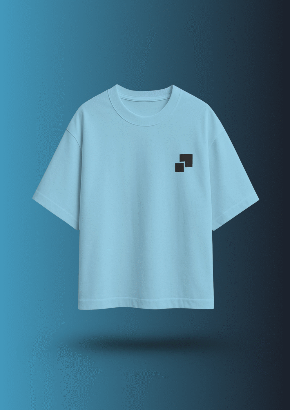 Lufit Solid Oversized Sky Blue