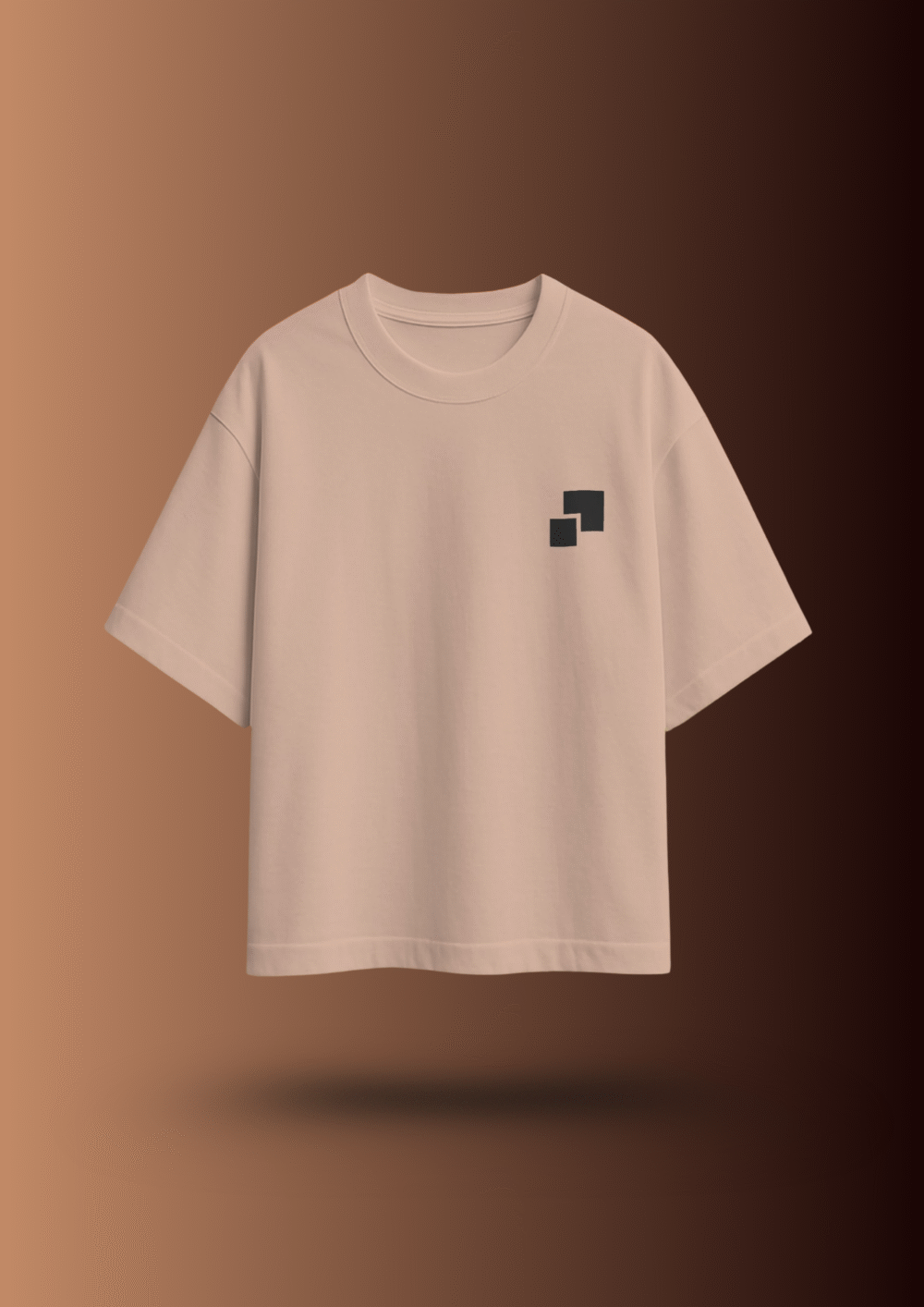 Lufit Solid Oversized Peach Apricot