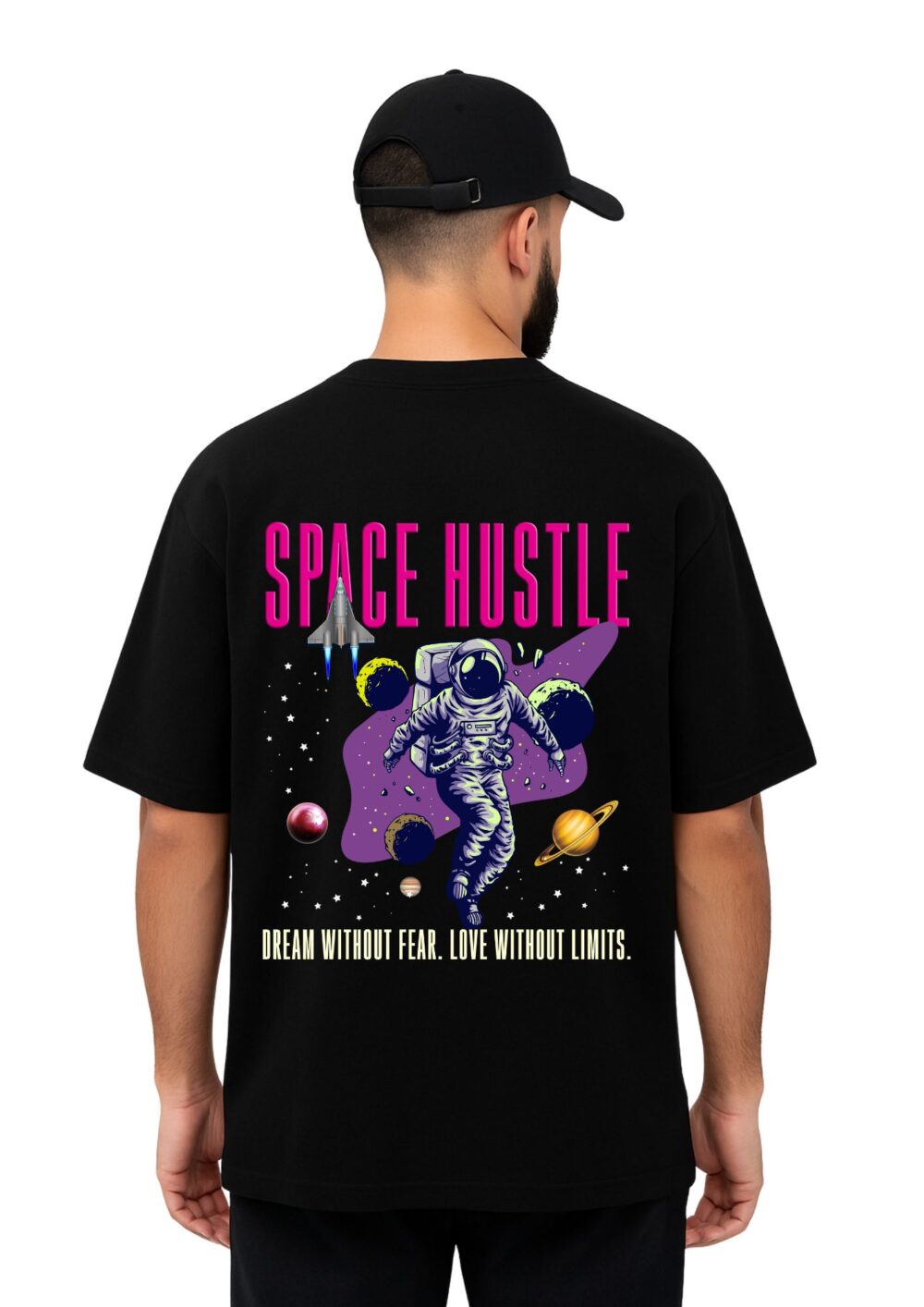 Oversized T-Shirt - Space Hustle