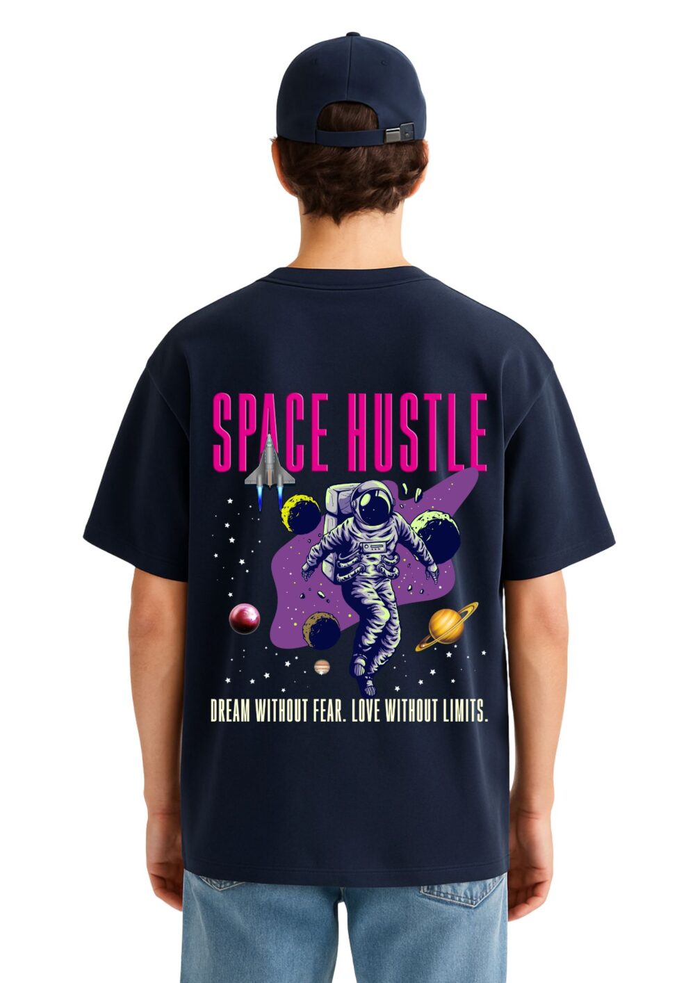 Oversized T-Shirt - Space Hustle - Image 2