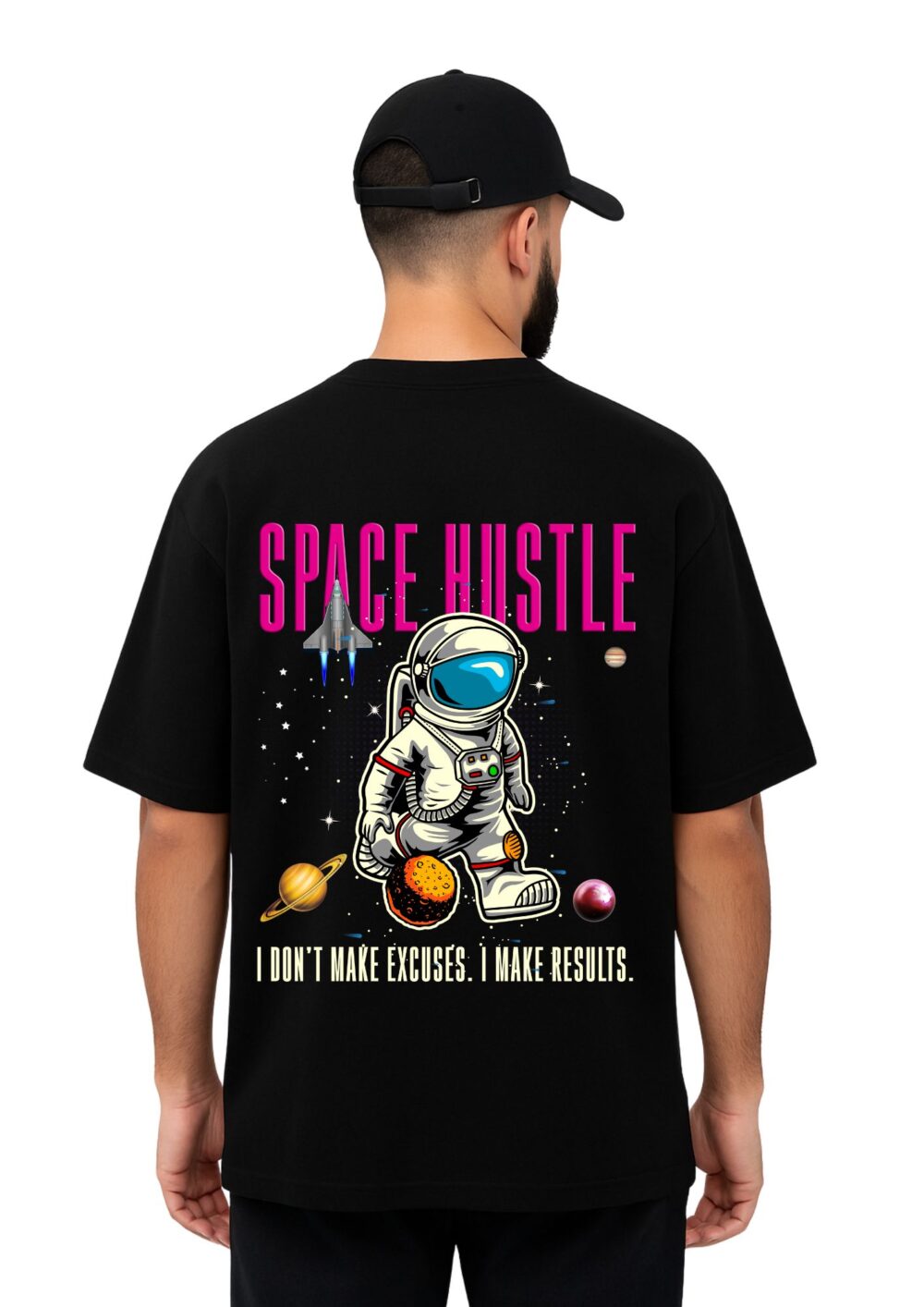 Oversized T-Shirt - Space Hustle