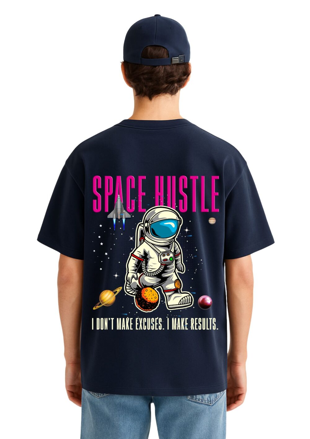 Oversized T-Shirt - Space Hustle - Image 2
