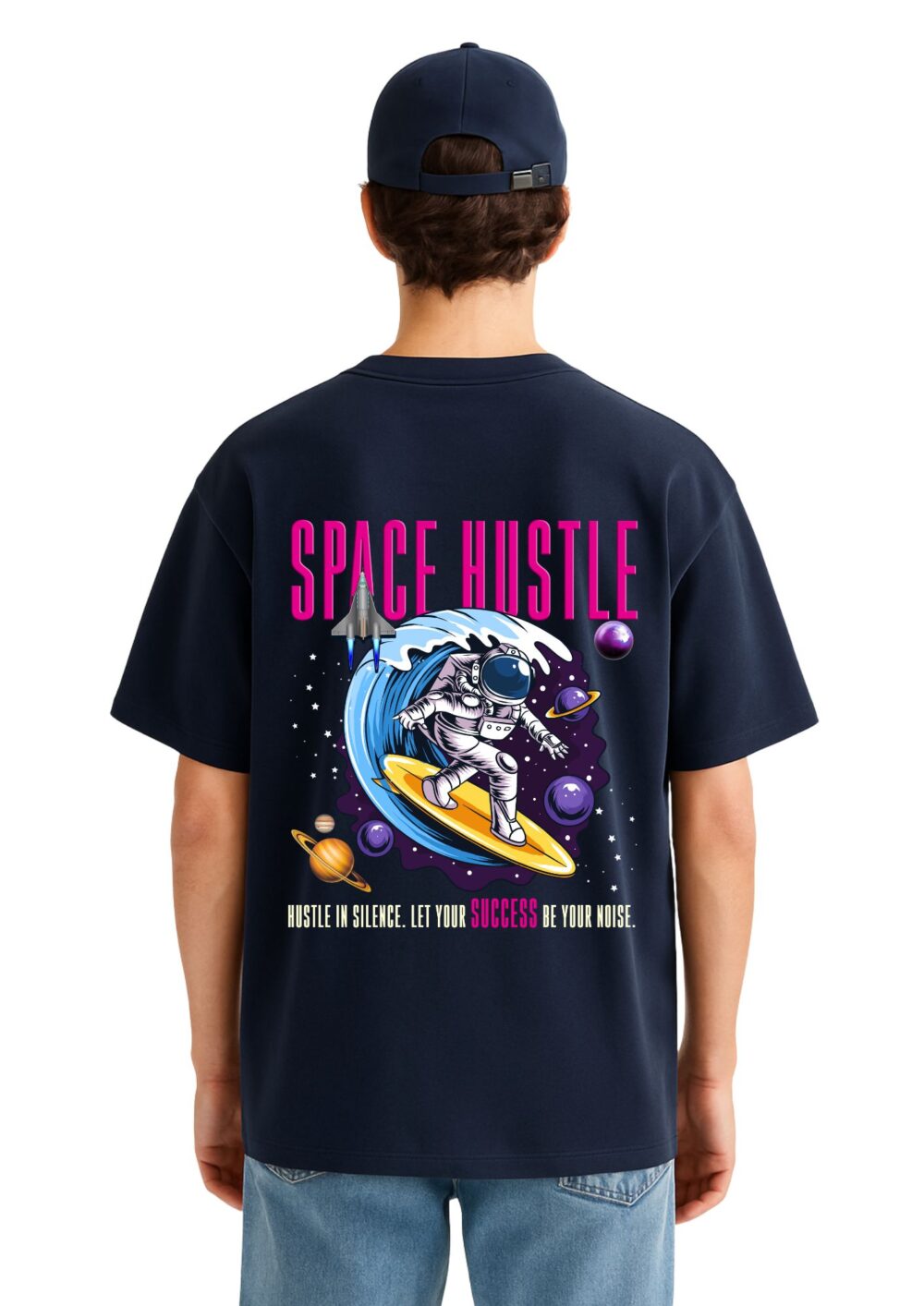 Oversized T-Shirt - Space Hustle - Image 2