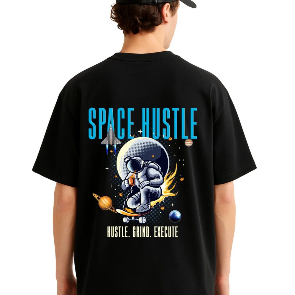 Oversized T-Shirt - Space Hustle