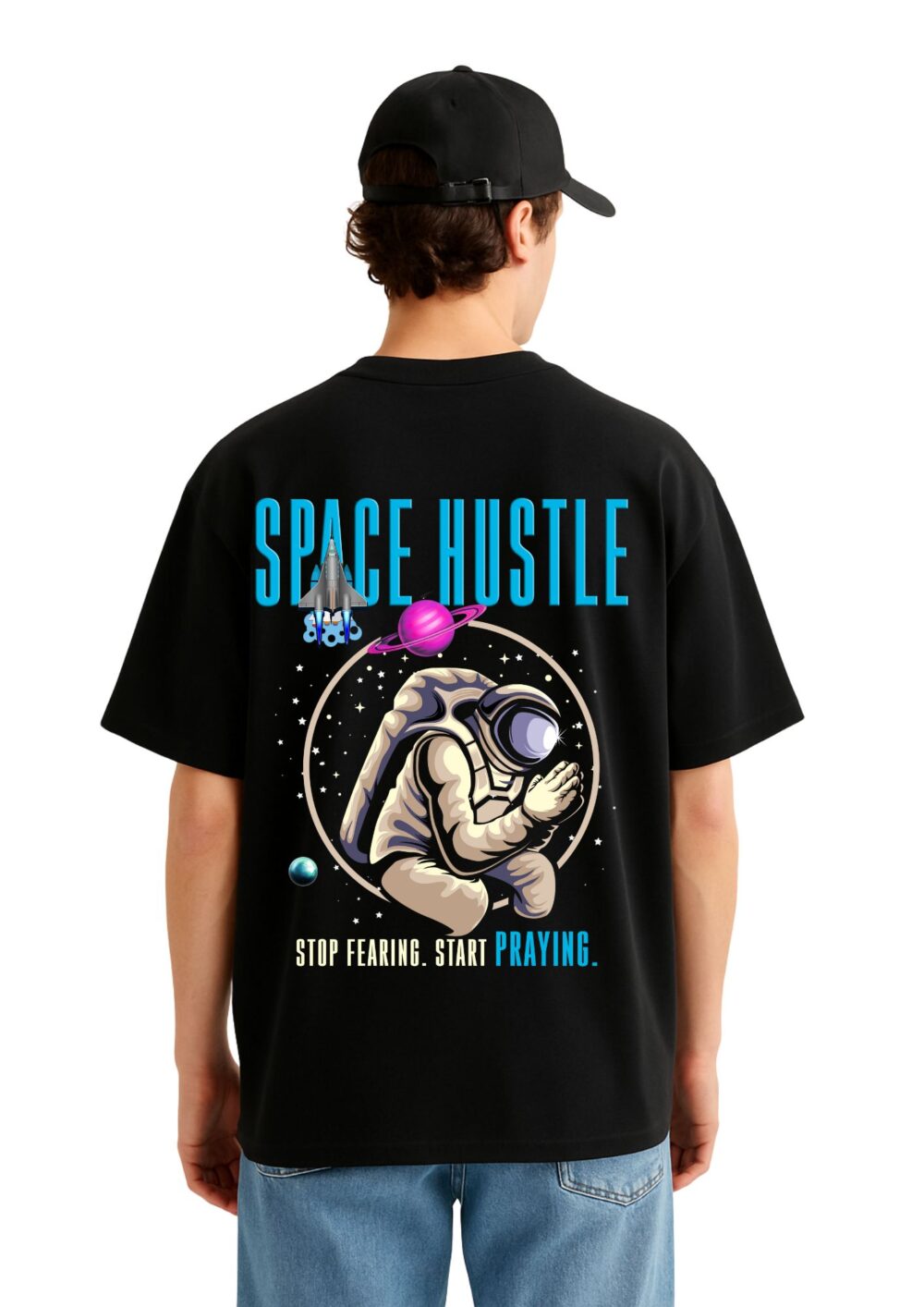 Oversized T-Shirt - Space Hustle