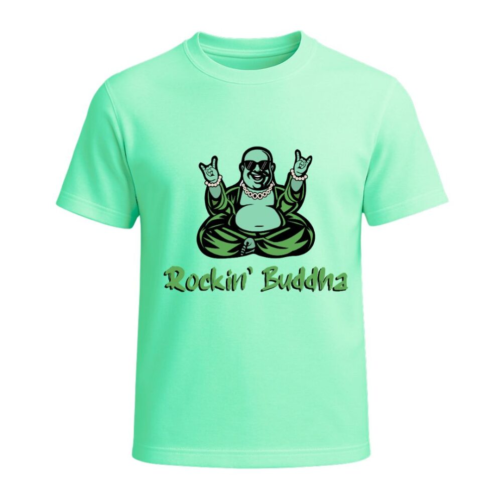 Classic Men's T-shirt – Rocking Budha - Image 3