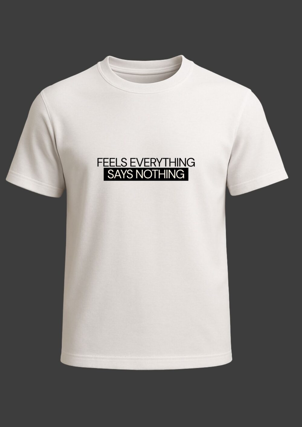 Oversized T-Shirt Introvert  – Silence Speaks Louder - Image 6