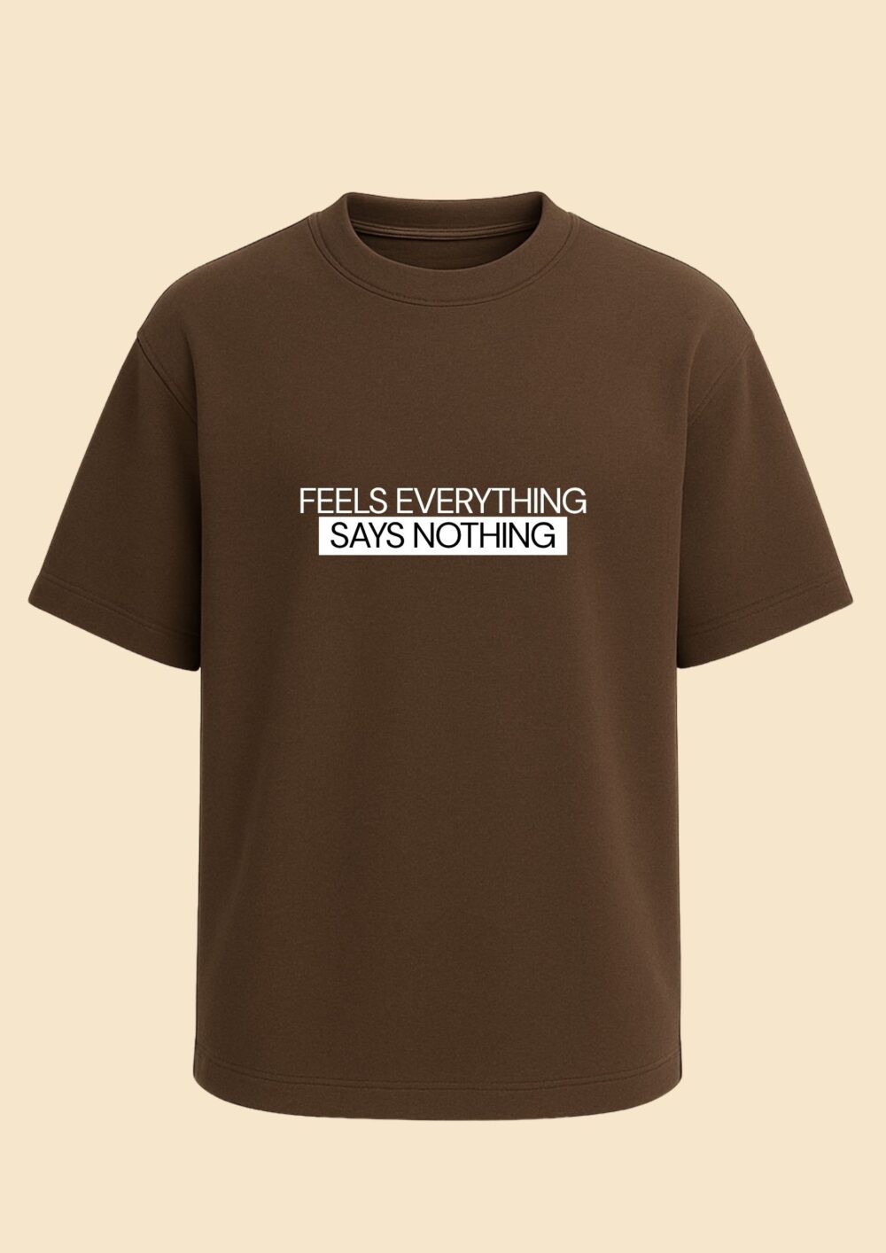 Oversized T-Shirt Introvert  – Silence Speaks Louder - Image 10