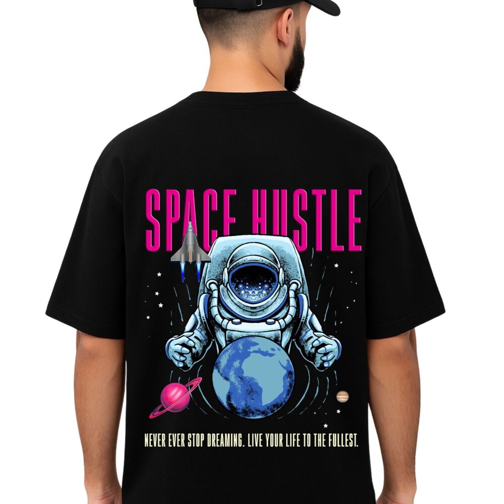 Oversized T-Shirt - Space Hustle