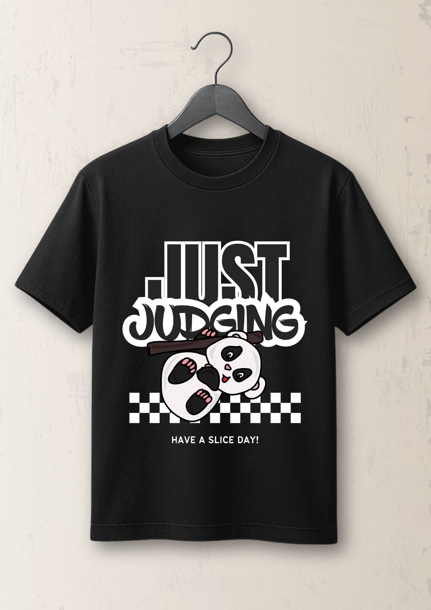 Men's Classic T-Shirt - Just Judging Minimalist Classic Fit Tee for Daily Comfort and Streetwear Style - Image 4
