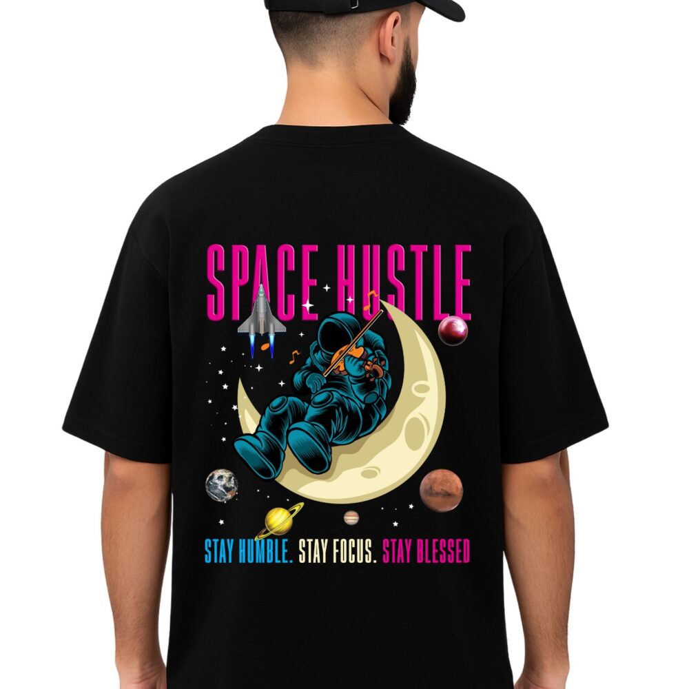 Oversized T-Shirt - Space Hustle