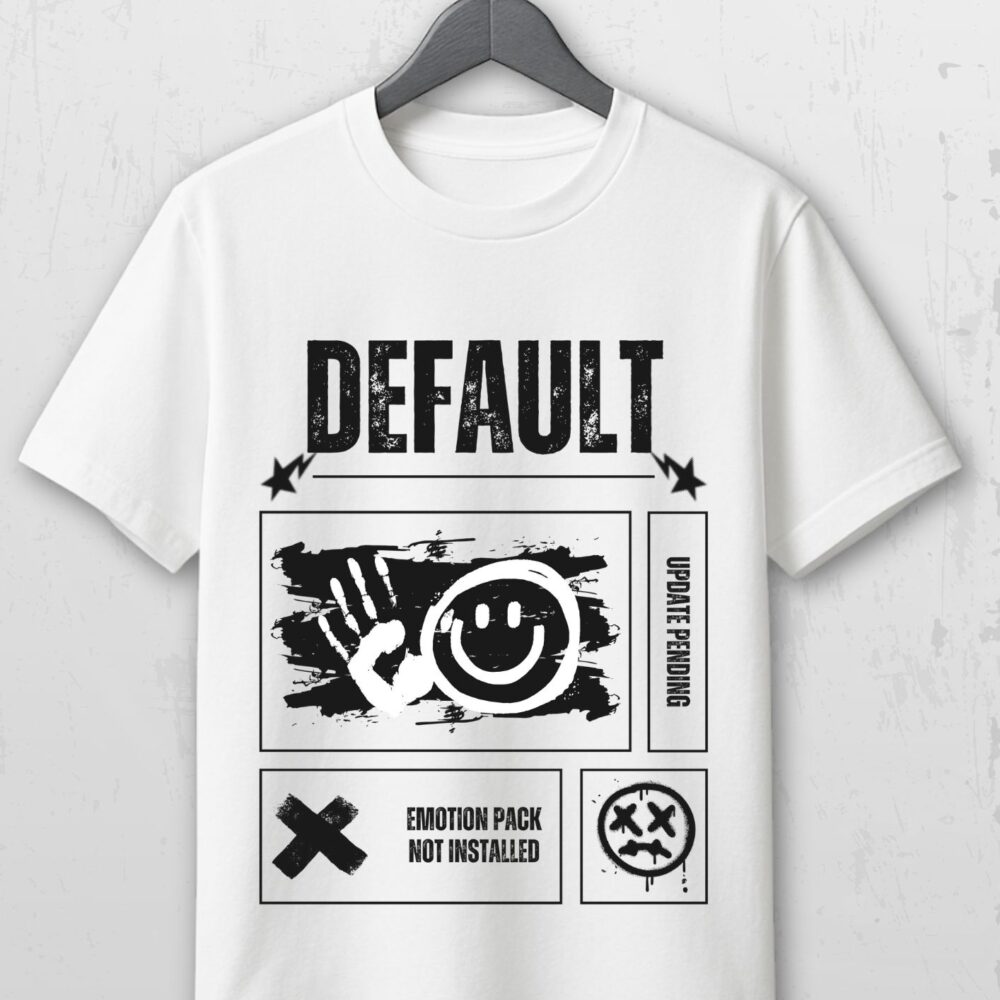 Men’s Classic T-Shirt - Default Mood by Lufit | Premium Cotton Mood-Based Tee