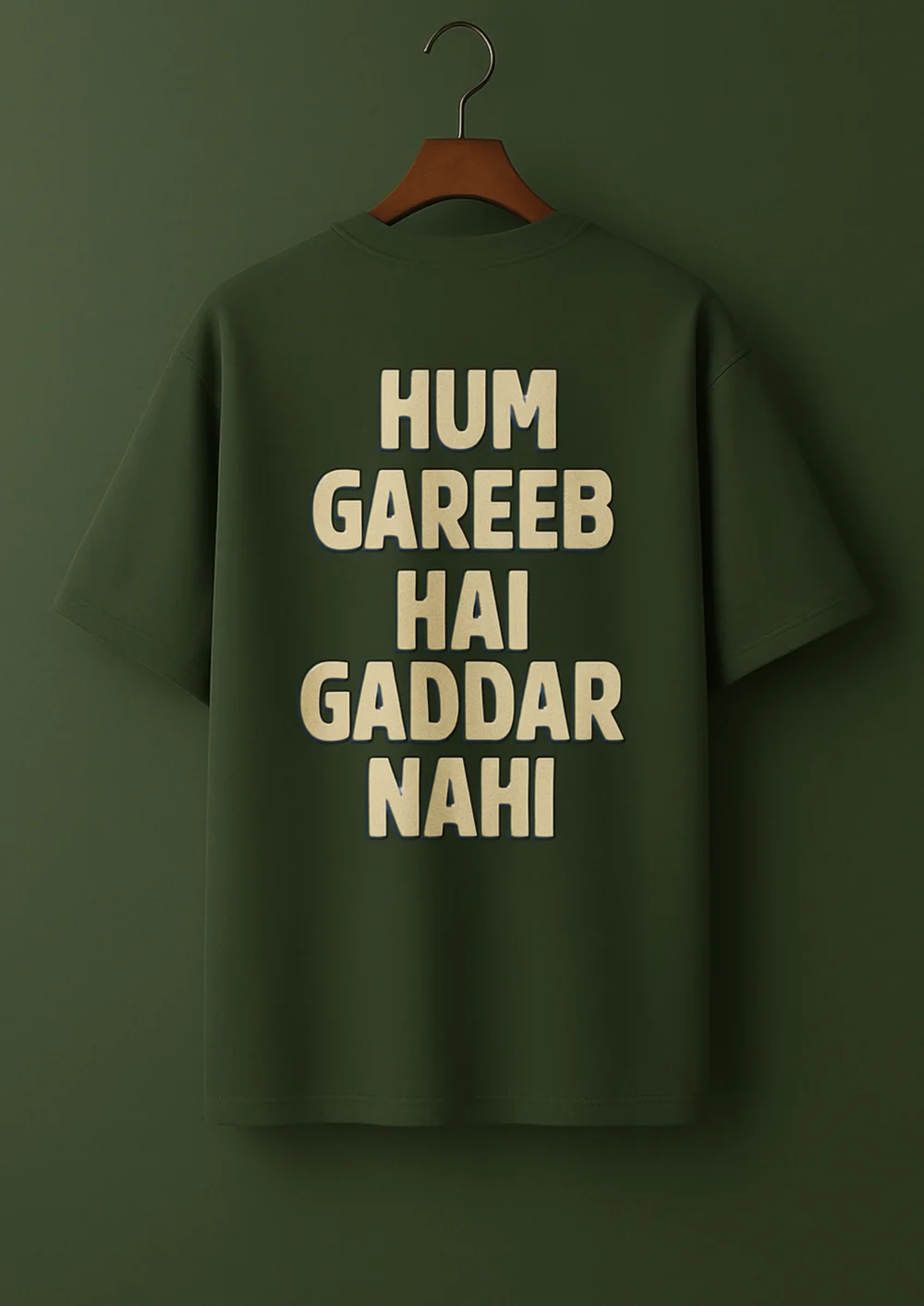 Gareeb Hai Gaddar Nahi Panchayat T-shirt